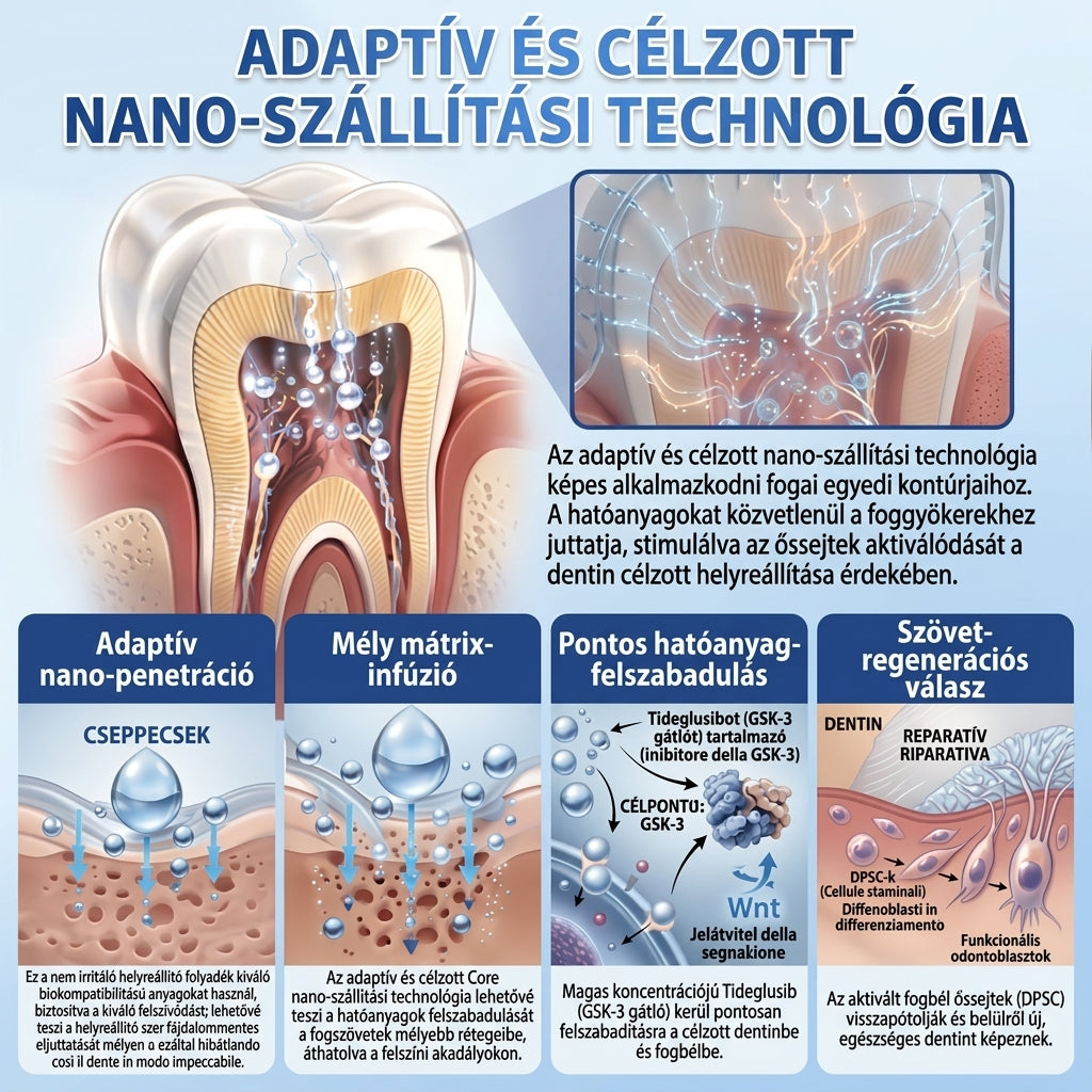 🇭🇺🦷 Mondj búcsút az érzékenységnek és kellemetlenségeknek! 𝐂𝐨𝐚𝐮𝐨𝐨® Tideglusib szájcsíkok – gyors regenerálás a fogaknak és az ínynek 😊